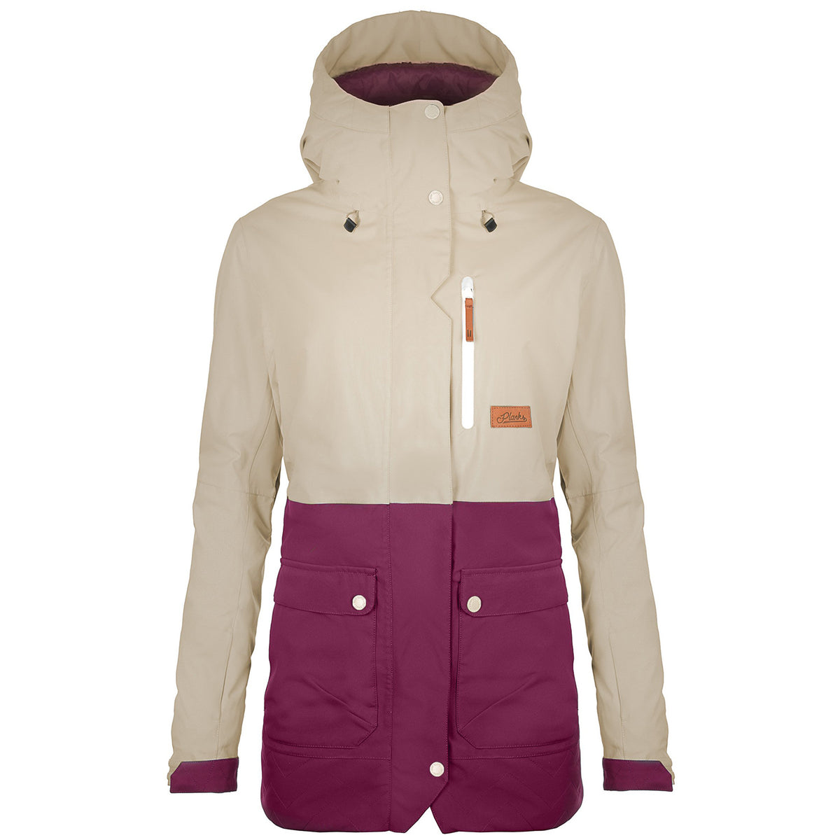 Planks All Time Insulated Jacket - Women's Mushroom