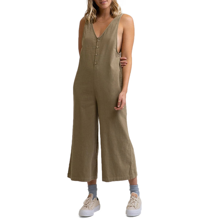 Rhythm Cape Town Jumpsuit - Women's Olive