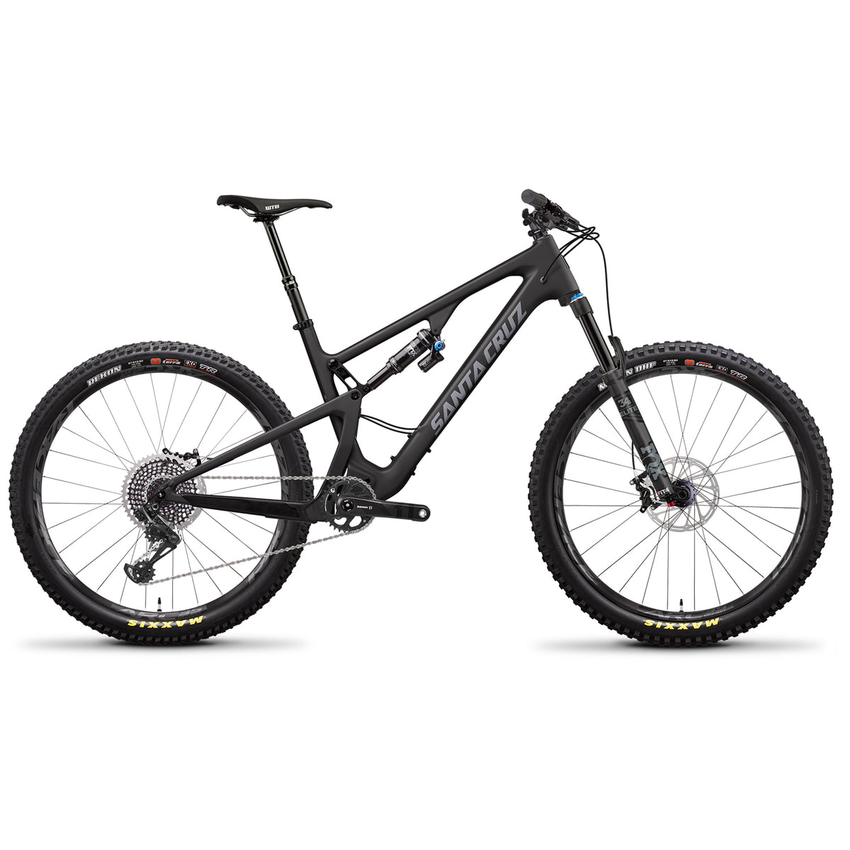 Santa Cruz Bicycles 5010 CC X01+ Complete Mountain Bike 2019 Matte Carbon