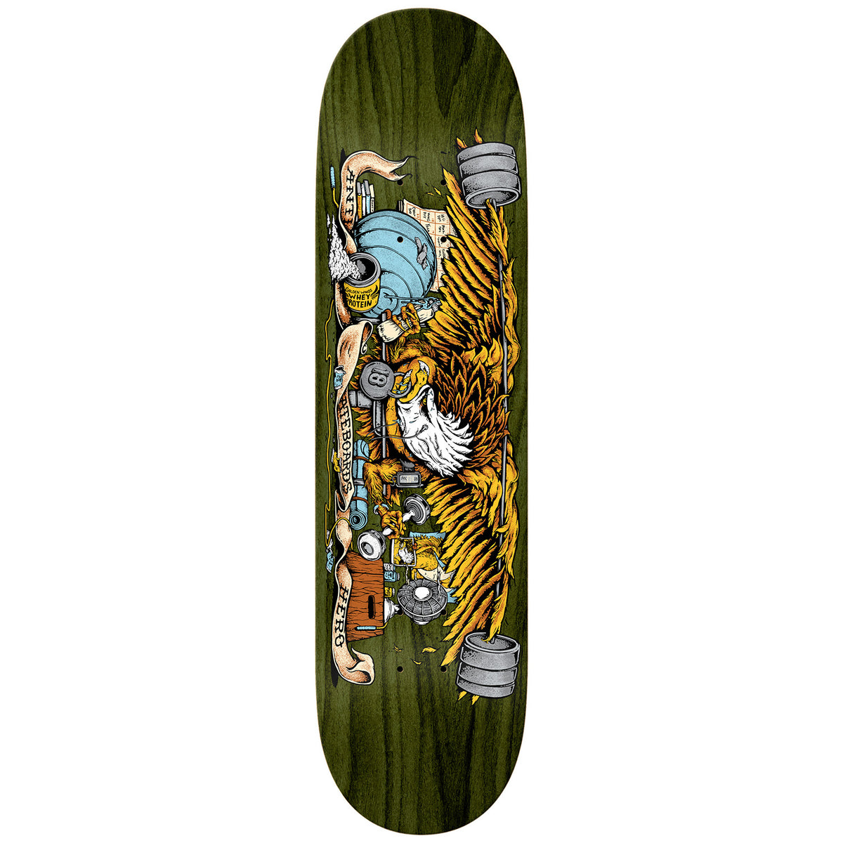 Anti Hero Pumping Feathers 8.5 Skateboard Deck