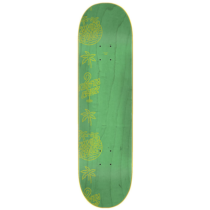 Santa Cruz Glow Dot Hard Rock Maple 7.75 Skateboard Deck