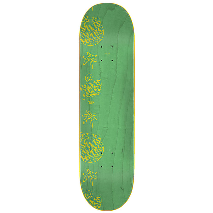 Santa Cruz Glow Dot Hard Rock Maple 7.75 Skateboard Deck