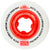 Ricta Chrome Clouds Red 86a Skateboard Wheels