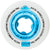 Ricta Chrome Clouds Blue 78a Skateboard Wheels