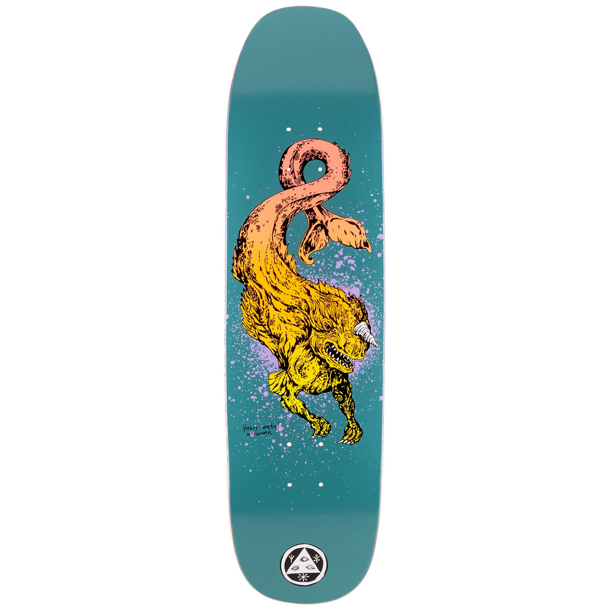 Welcome Cetus on Son of Moontrimmer 8.25 Skateboard Deck