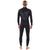 Rip Curl 4/3 Dawn Patrol Back Zip Steamer Wetsuit Black