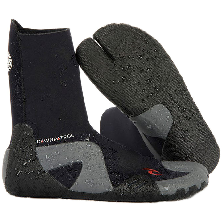 Rip Curl 3mm Dawn Patrol Split Toe Boots Black