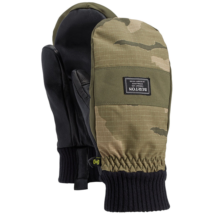 Burton Dam Mittens Barren Camo/Keef