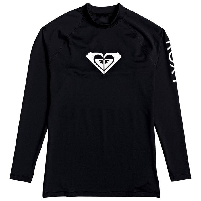 Roxy Whole Hearted Long-Sleeve Rashguard - Women's Anthracite