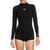 Roxy 2/2 Syncro Back Zip Long Sleeve Springsuit - Women's Black/Gun Metal