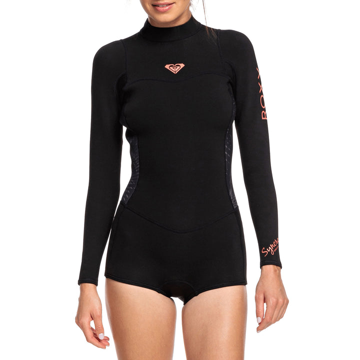 Roxy 2/2 Syncro Back Zip Long Sleeve Springsuit - Women's Black/Gun Metal
