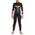 Roxy 4/3 Syncro Back Zip Wetsuit - Girls' Black/Bright Coral