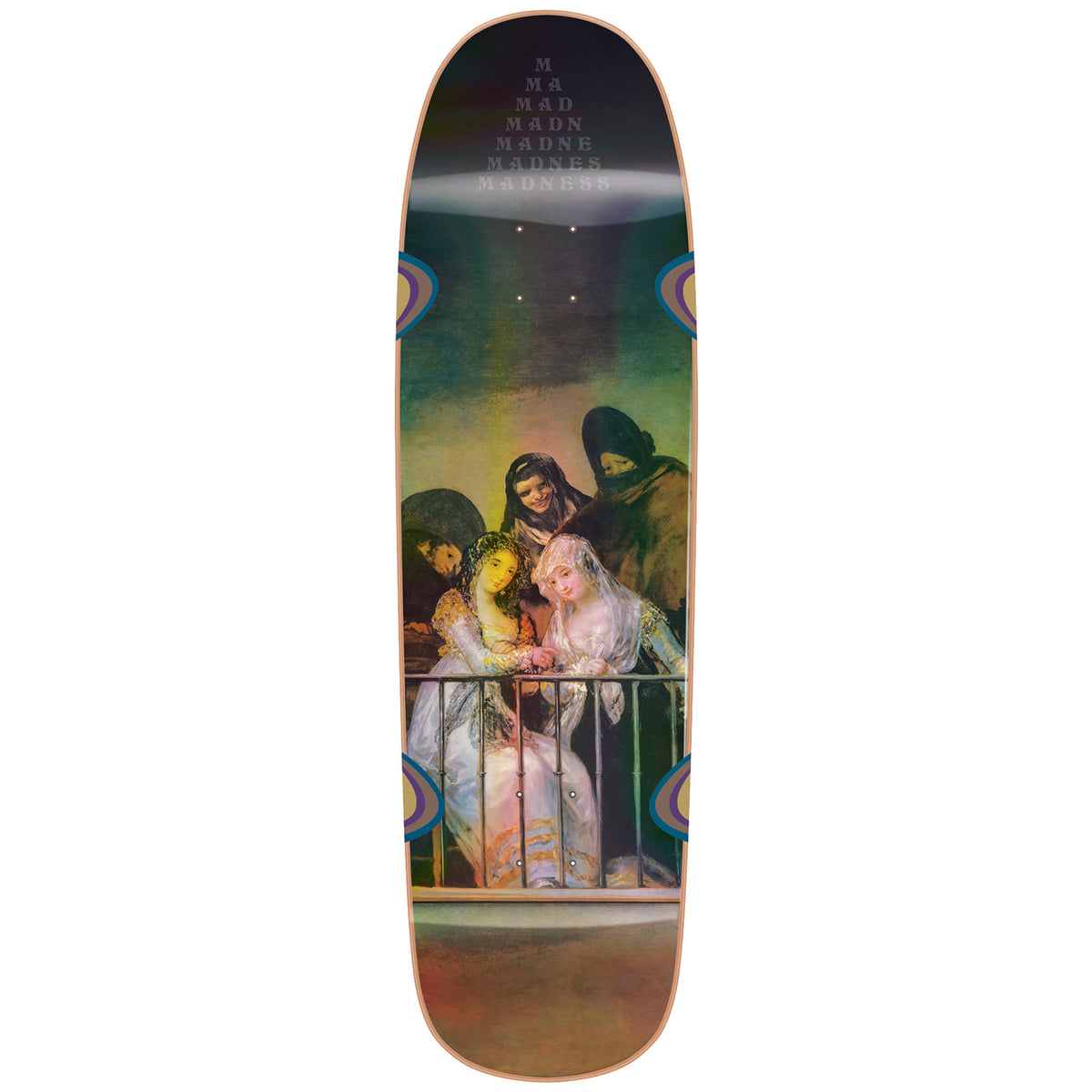 Madness Creeper R7 Holographic 8.5 Skateboard Deck