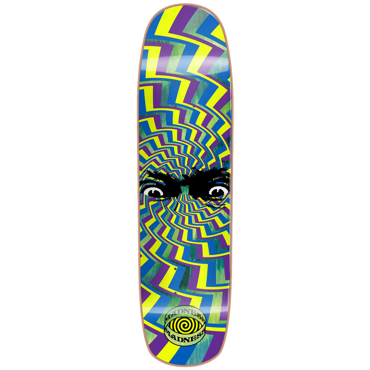 Madness Spun Out R7 Green 8.375 Skateboard Deck