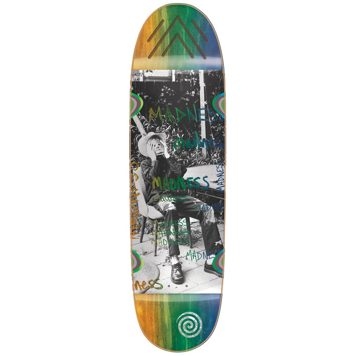 Madness Column R7 Blue/Orange 9.0 Skateboard Deck