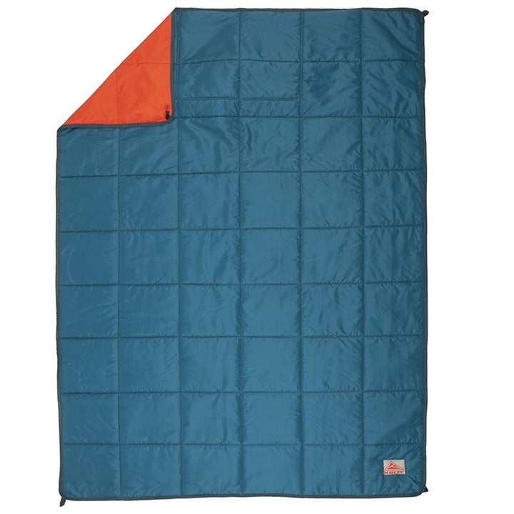 Kelty Bestie BFF Blanket Deep Teal/Mandarin Red