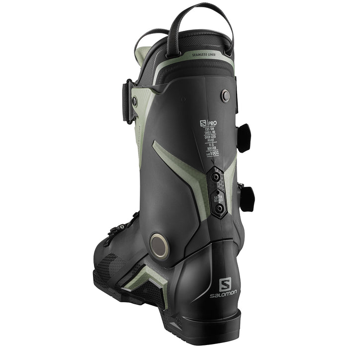 Salomon S/Pro 120 Ski Boots 2020 Black/Oil Green