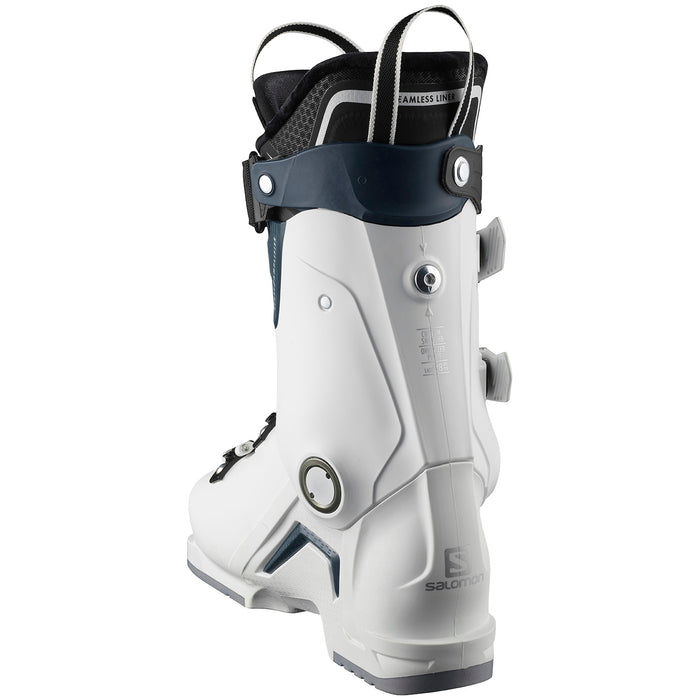 Salomon S/Max 100 W Ski Boots - Women's 2021 White/Petrol Blue/Silver