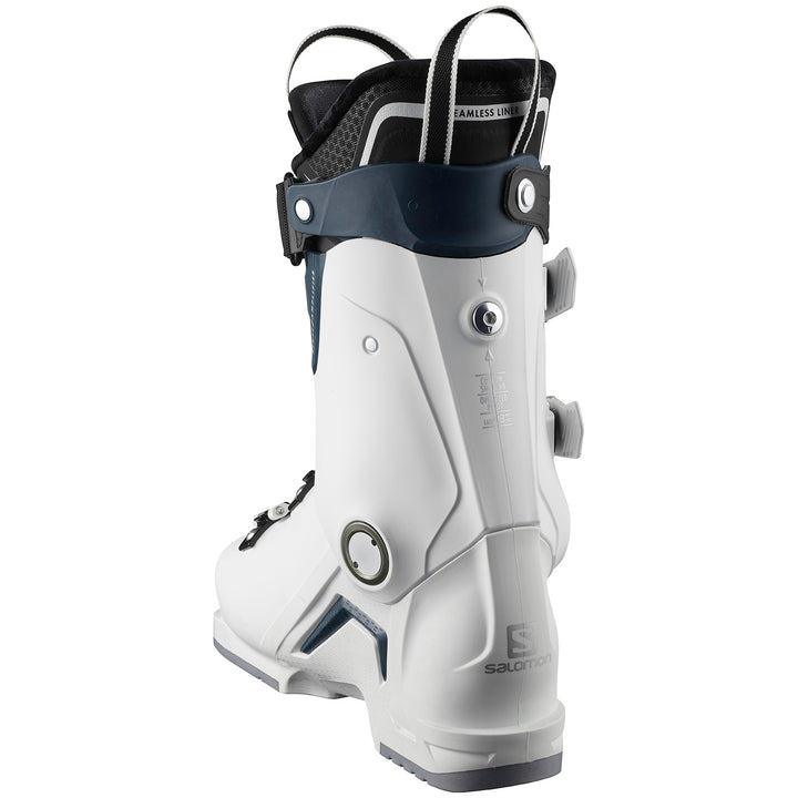 Salomon S/Max 100 W Ski Boots - Women's 2021 White/Petrol Blue/Silver