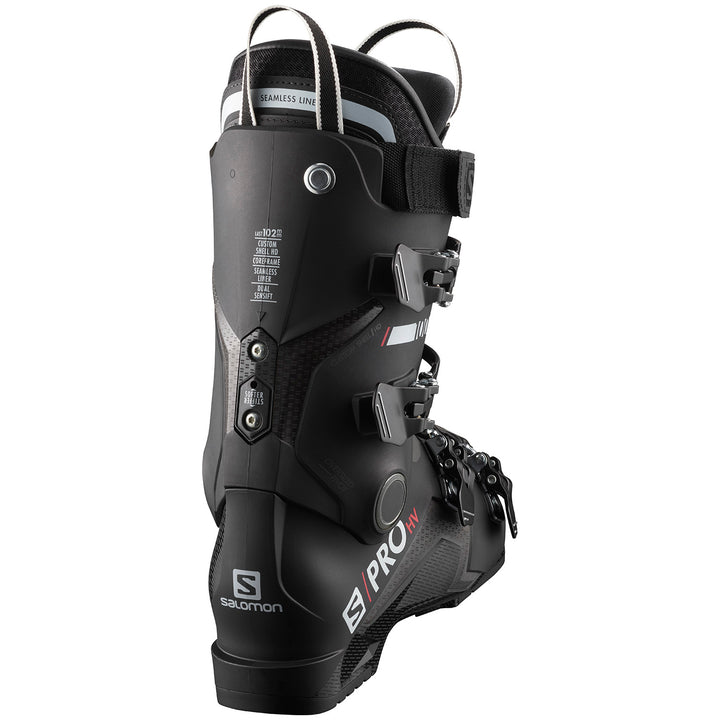 Salomon S/Pro HV 100 Ski Boots 2021 Black/Belluga/Red