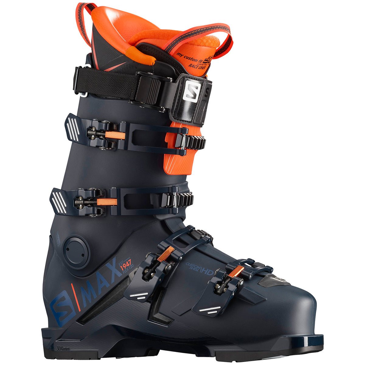 Salomon S/Max 1947 Ski Boots 2020 Petrol Blue/Orange