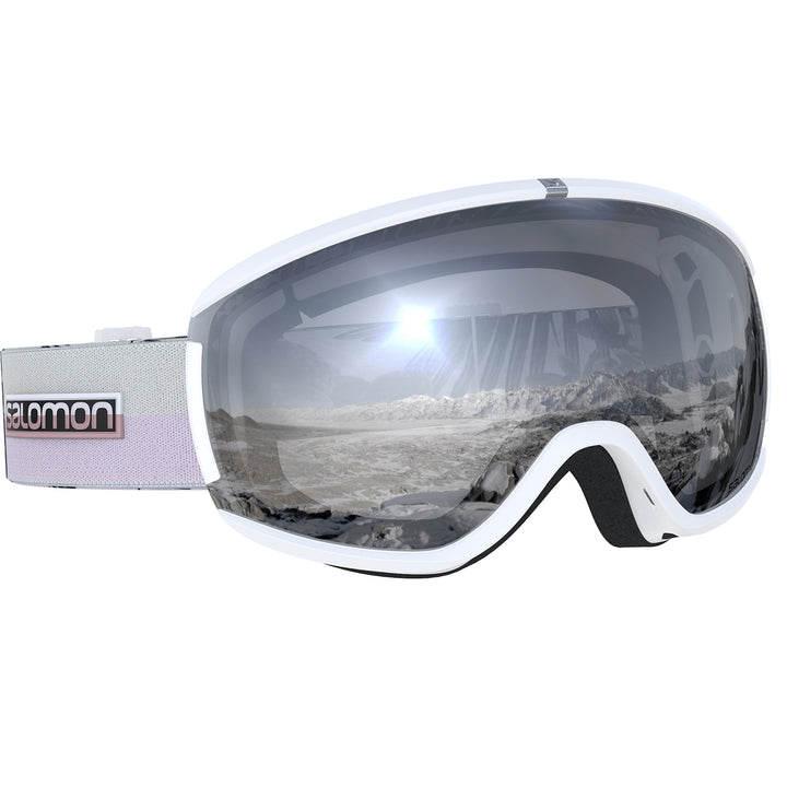 Salomon Ivy Goggles - Women's White Flower Saddle View