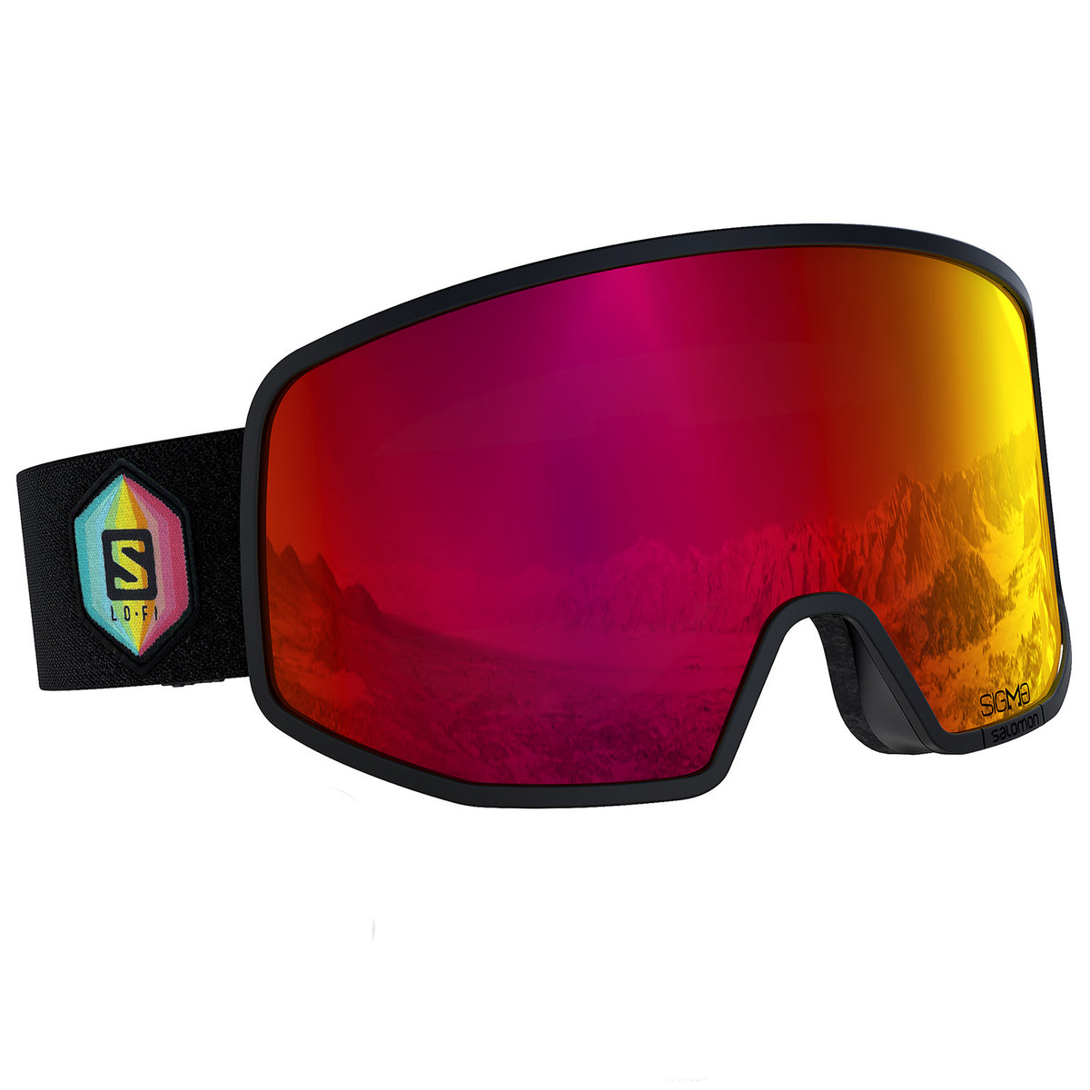 Salomon Lo Fi Sigma Huck Knife Goggles Black