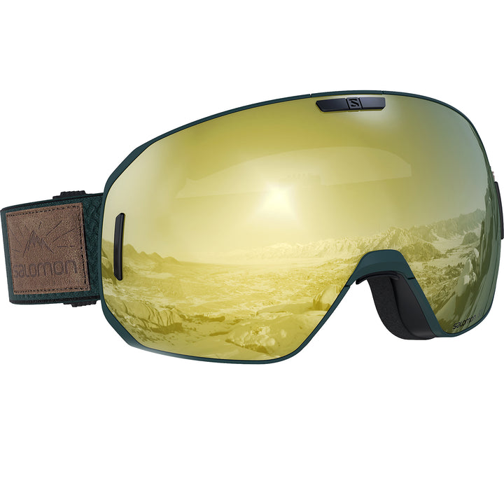 Salomon S/Max Goggles Green Gables/Solar Bronze+Spare Lens
