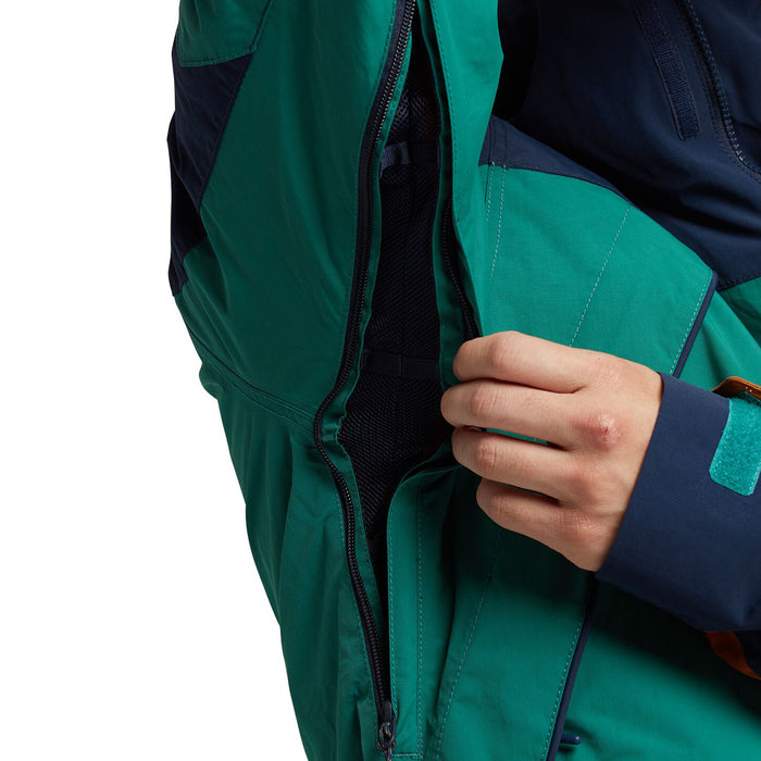 Burton Breach Insulated Jacket Dress Blue/Antique Green/True Penny