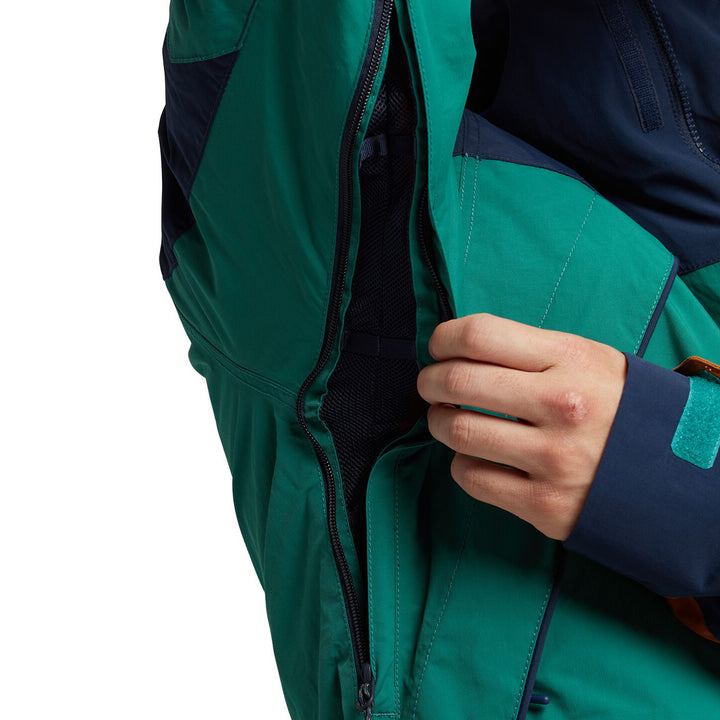 Burton Breach Insulated Jacket Dress Blue/Antique Green/True Penny