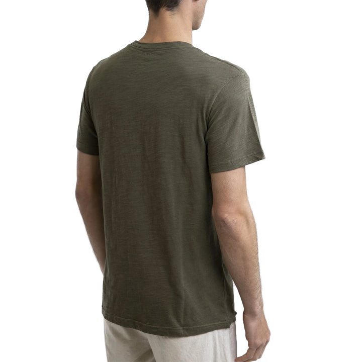 Rhythm Essential Slub T-Shirt - Men's Olive