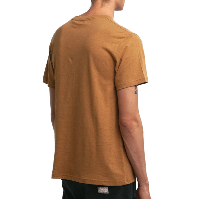Rhythm Premium Linen T-Shirt Almond