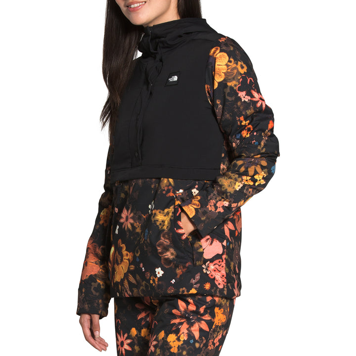 The North Face Fallback Hoodie - Women's TNF Black/TNF Black Flower Child Multi Print