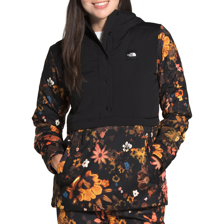 The North Face Fallback Hoodie - Women's TNF Black/TNF Black Flower Child Multi Print