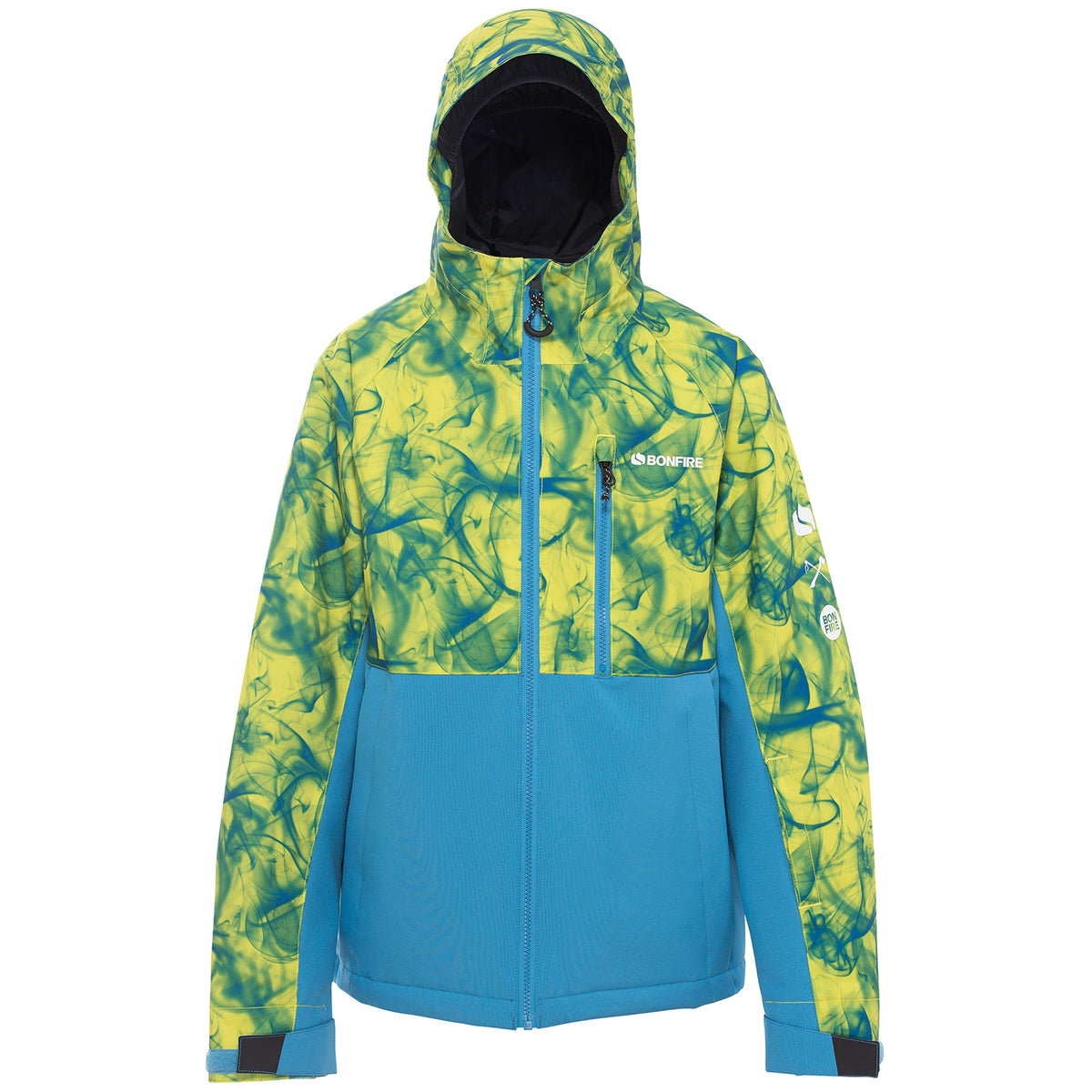 Bonfire Pyre Jacket - Boys' Lime Haze