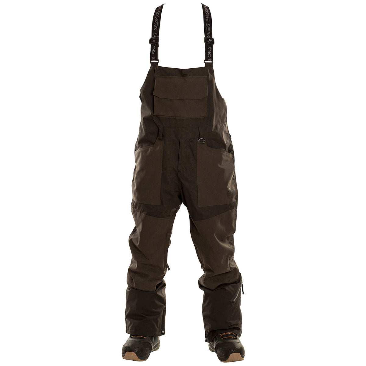 Sessions Bleach Bibs - Men's Black