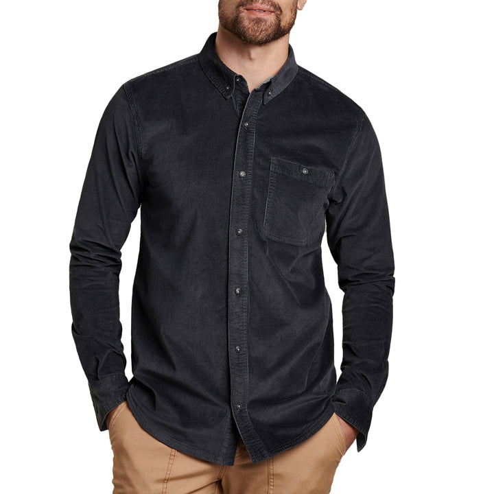 Toad & Co Cruiser Cord Long-Sleeve Shirt - Men's Soot