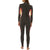Sisstrevolution 3/2 7 Seas Stripe Back Zip Wetsuit - Women's Charcoal