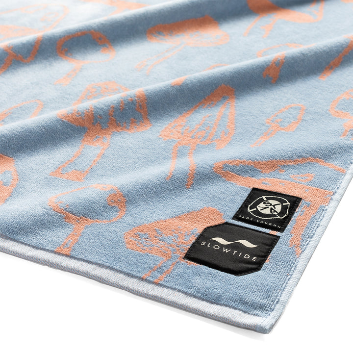 Slowtide Magic Meadows Towel Lavender