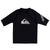 Quiksilver All Time Short-Sleeve Rashguard - Boys' Black