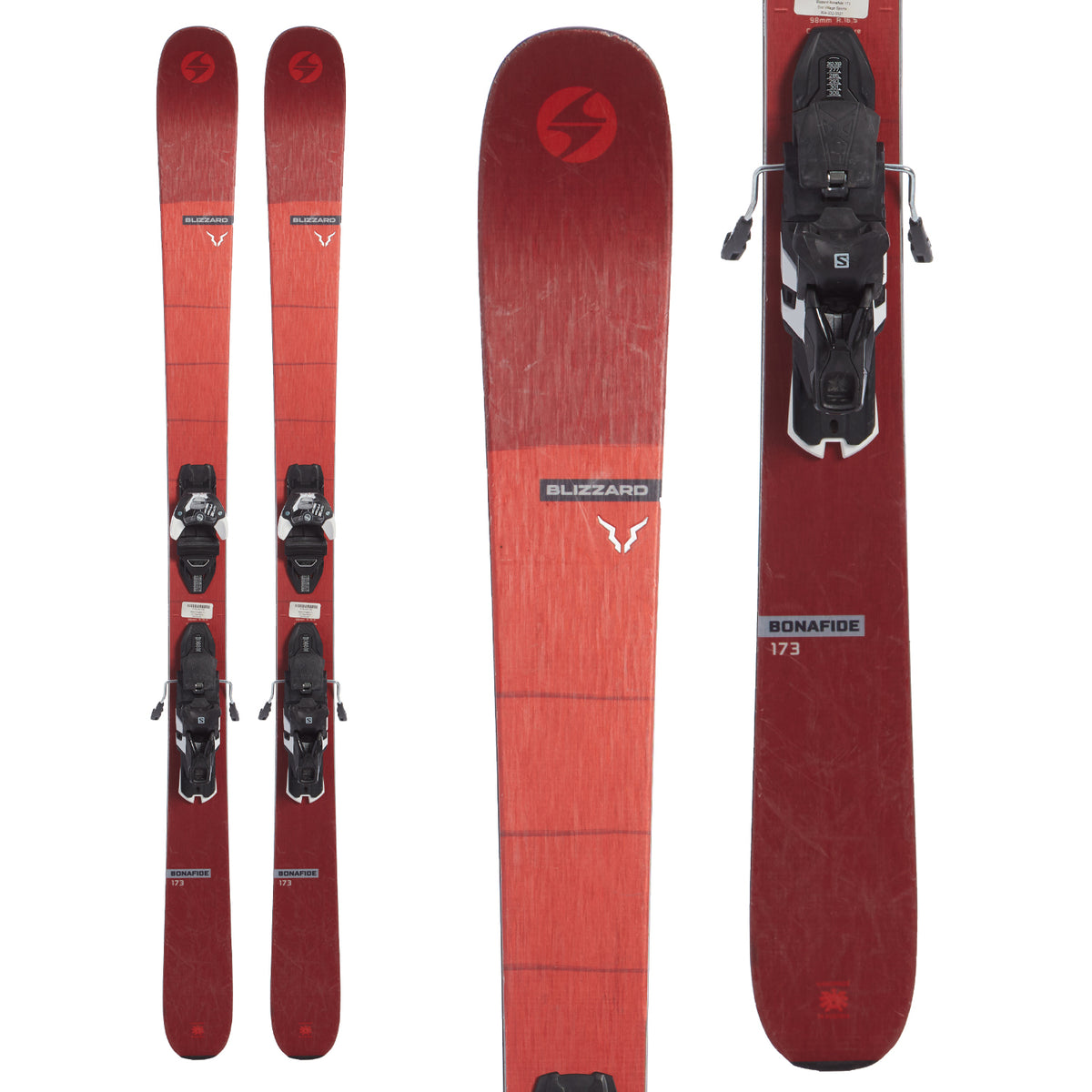 Blizzard Bonafide Skis + Warden 13 Demo Bindings 2020