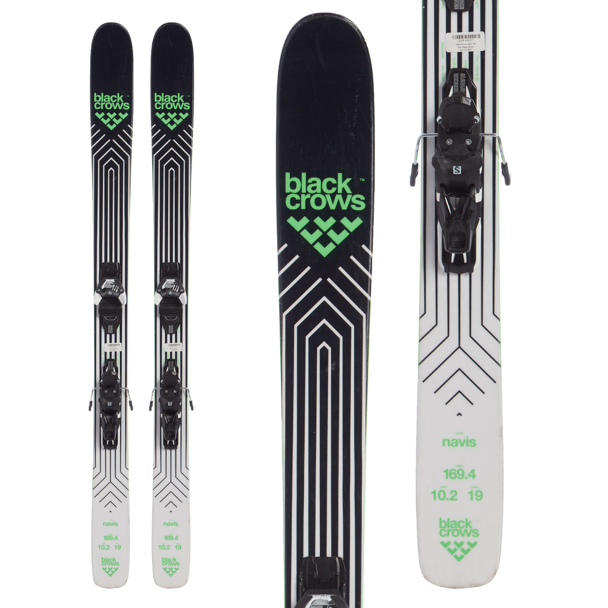 Black Crows Navis Skis + Warden 11 Demo Bindings 2020