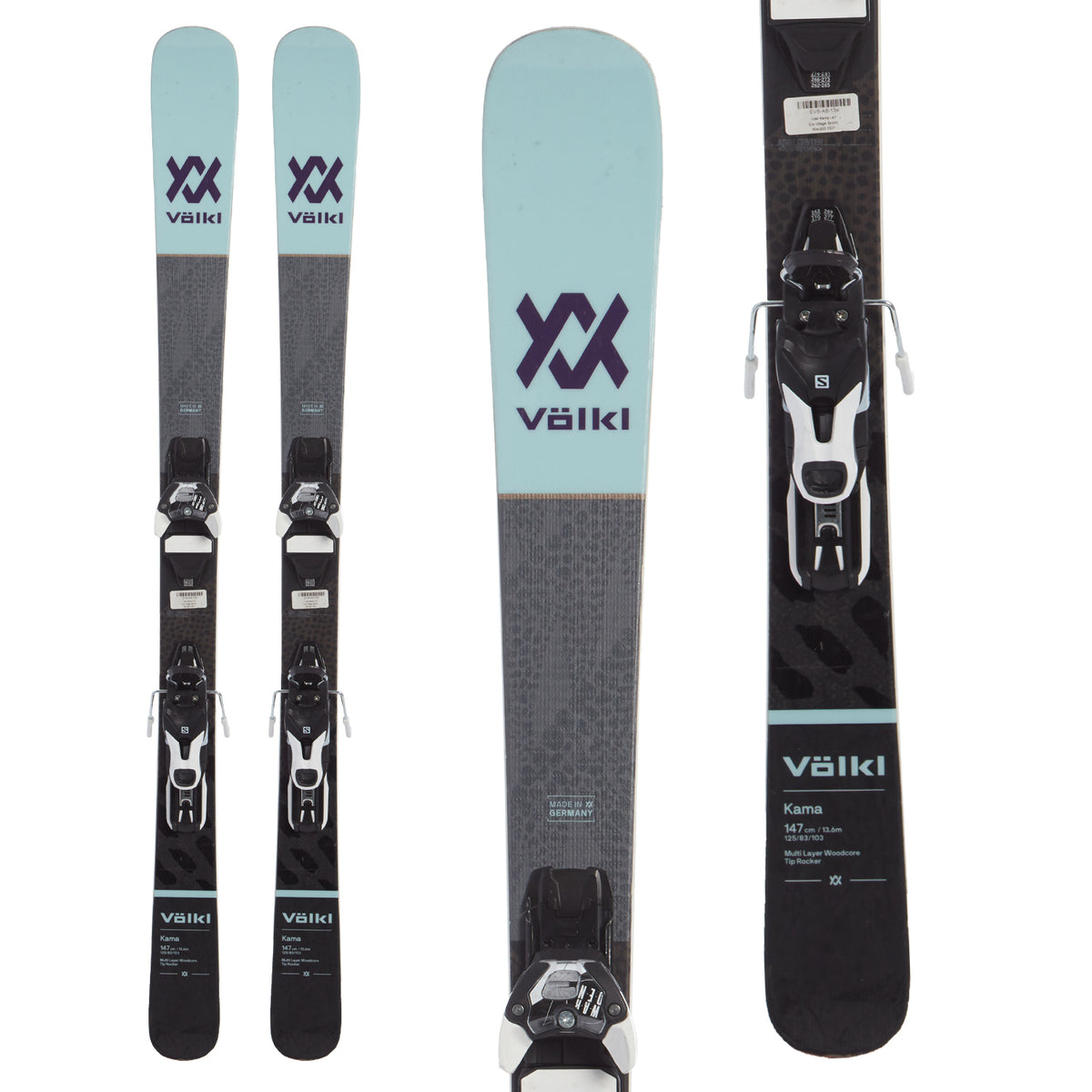 Völkl Kama Skis + Warden 11 Demo Bindings - Women's 2020