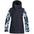 Roxy Ceder Jacket - Women's True Black Bright Palm