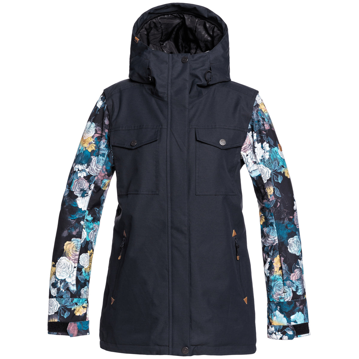 Roxy Ceder Jacket - Women's True Black Bright Palm