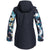 Roxy Ceder Jacket - Women's True Black Bright Palm