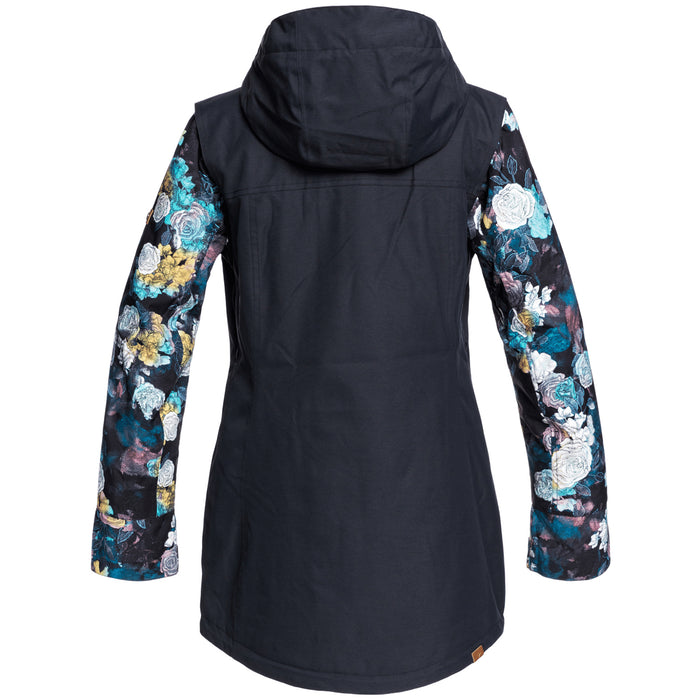 Roxy Ceder Jacket - Women's True Black Bright Palm