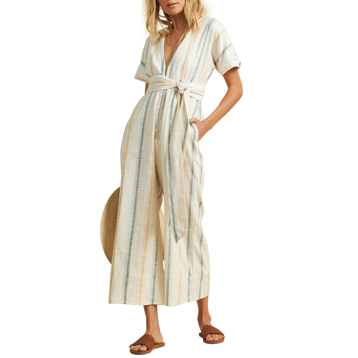 Billabong x The Salty Blonde Dream Weaver Jumpsuit - Women's Multi