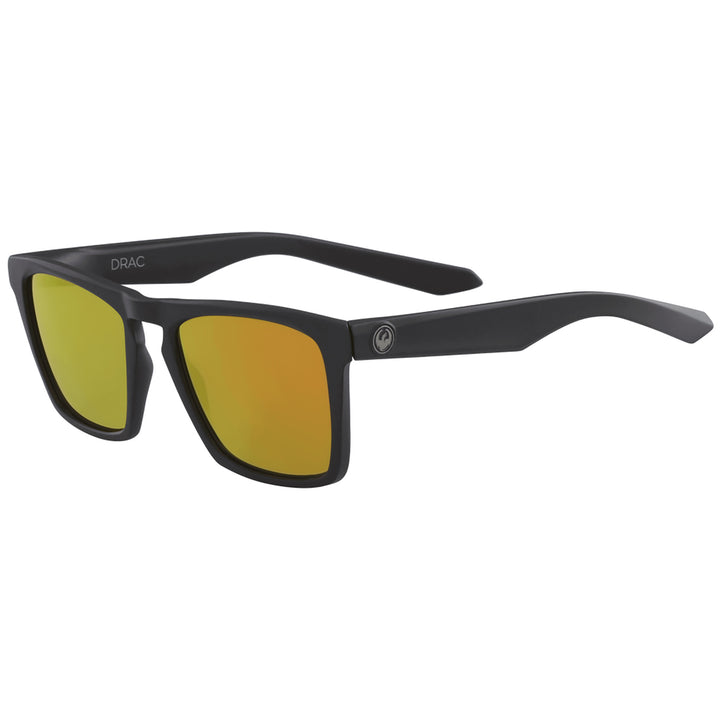 Dragon Drac Ion Sunglasses Matte Black/Orange Ion