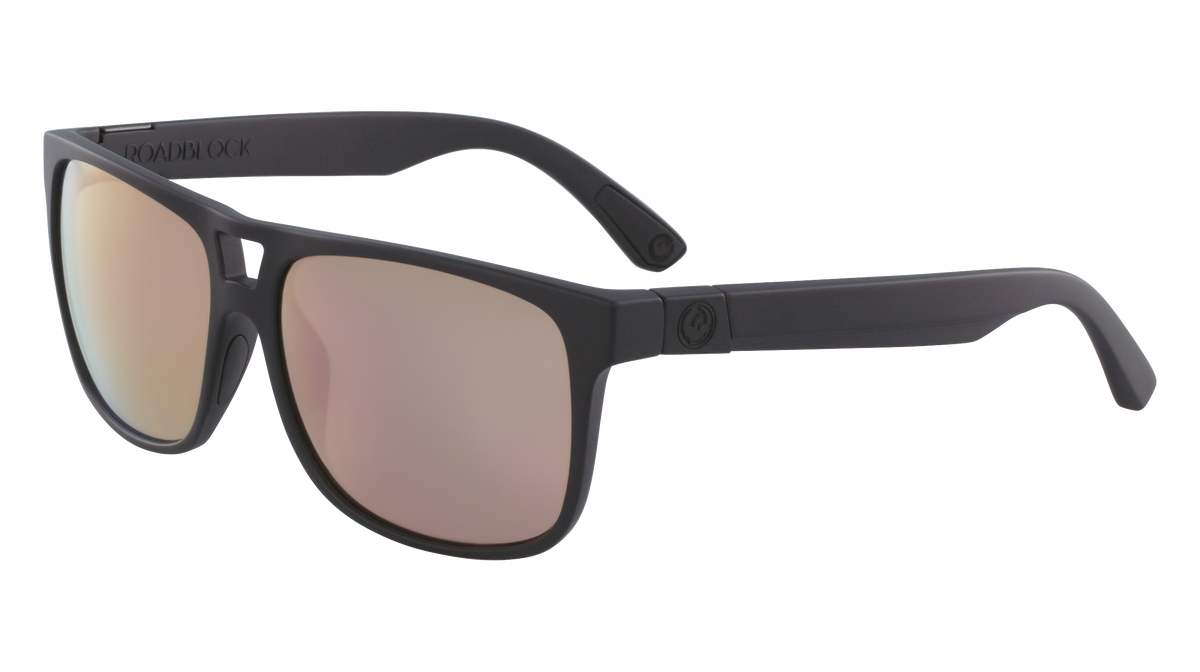 Dragon Roadblock Ion Sunglasses Matte Black/Rose Gold